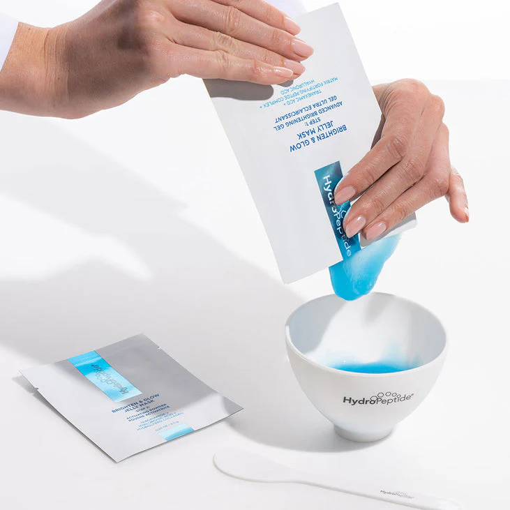 BRIGHTEN & GLOW JELLY MASK - Advanced Brightening Treatment - Image 3