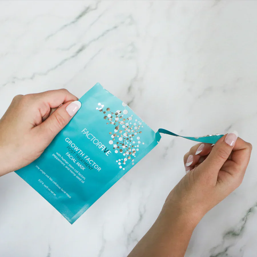 Growth Factor Post Treatment Facial Mask - Image 3