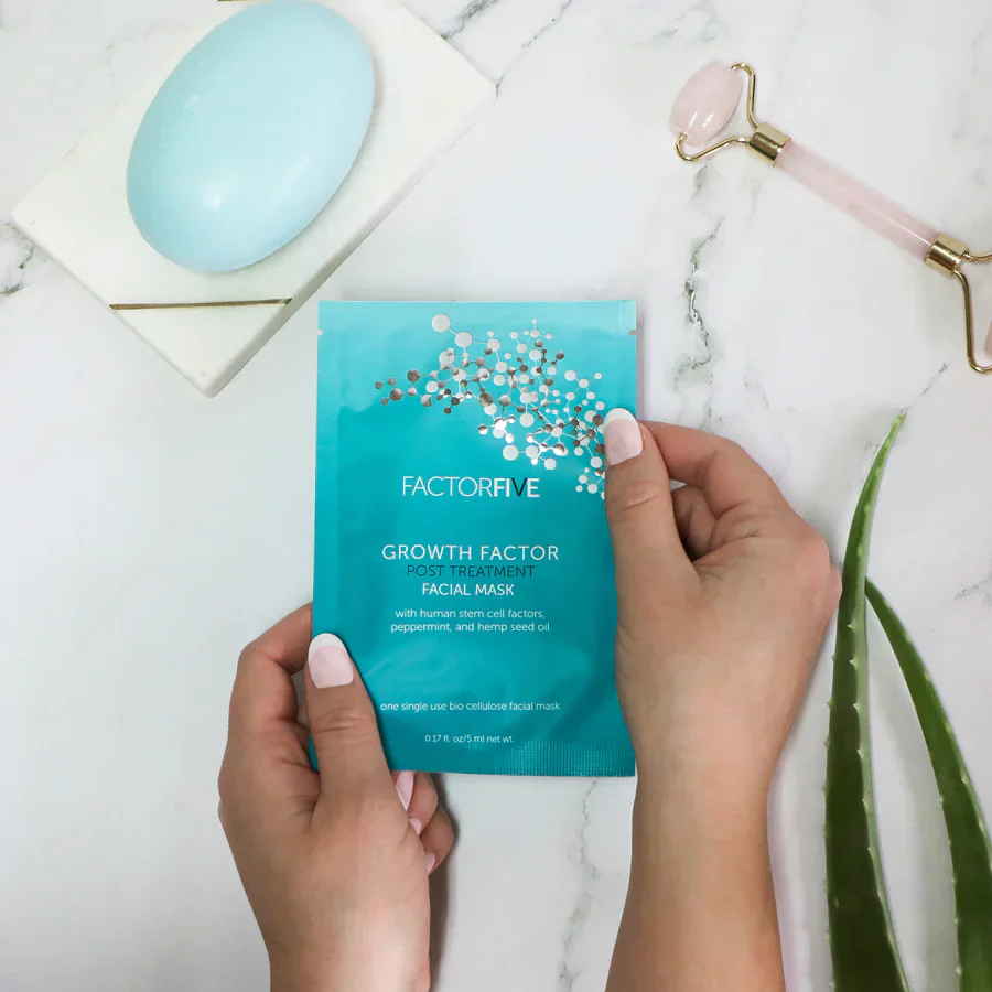 Growth Factor Post Treatment Facial Mask - Image 4