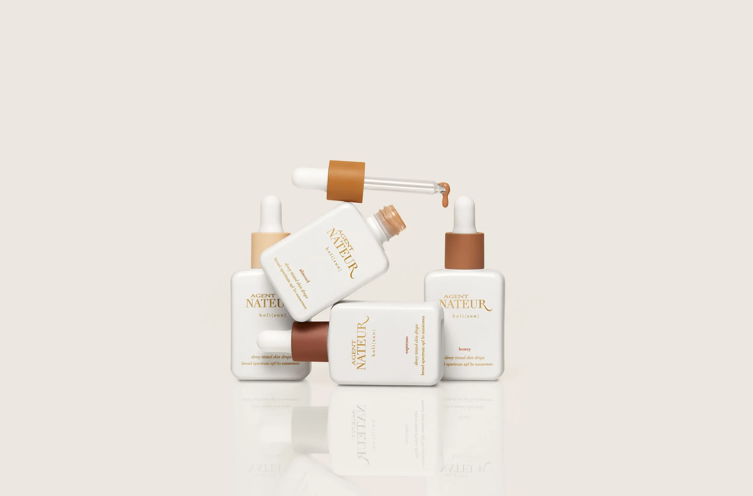 holi (sun) spf 50 dewy tinted skin drops - Image 6