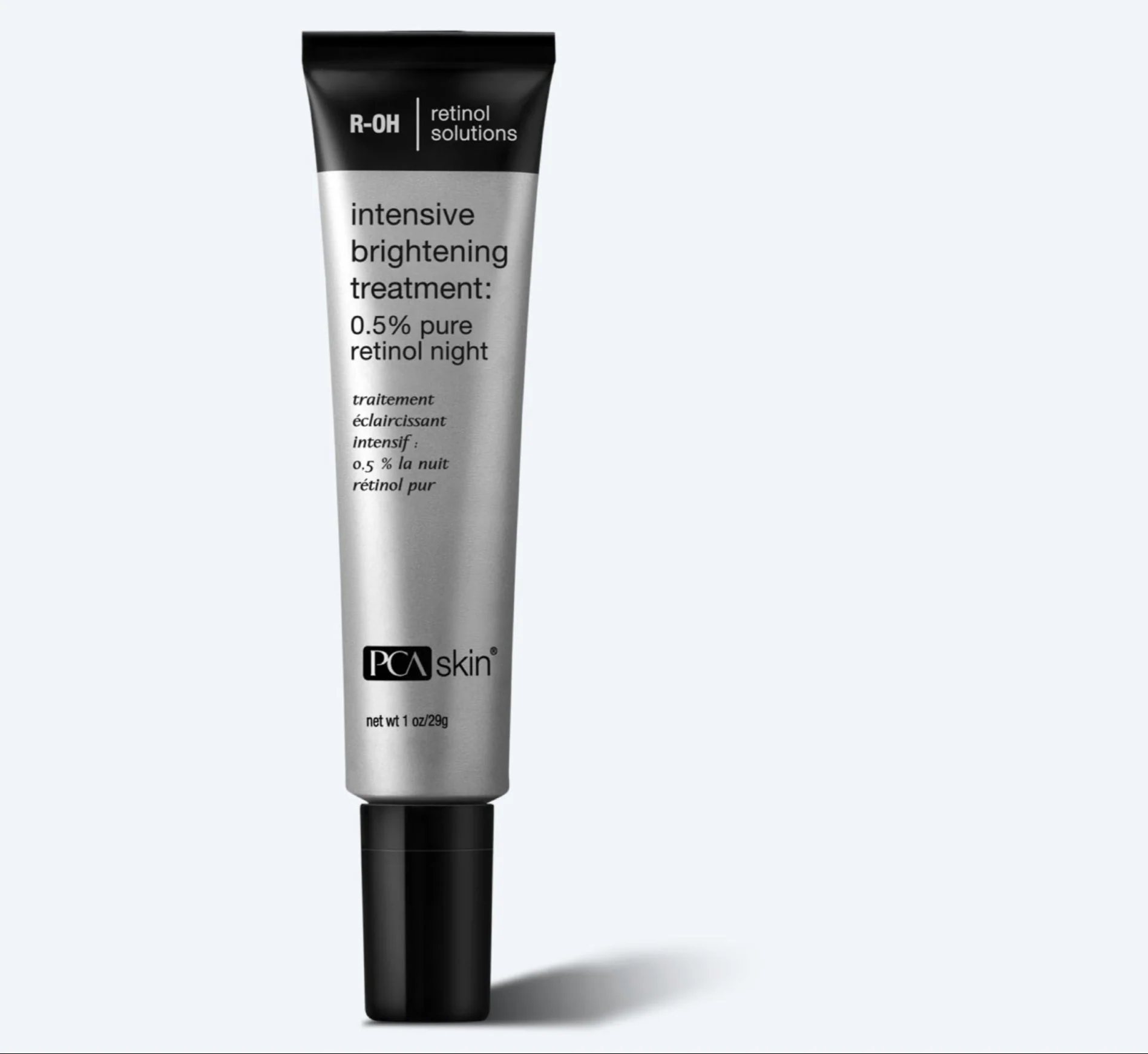 Intensive Brightening Treatment: 0.5% pure retinol