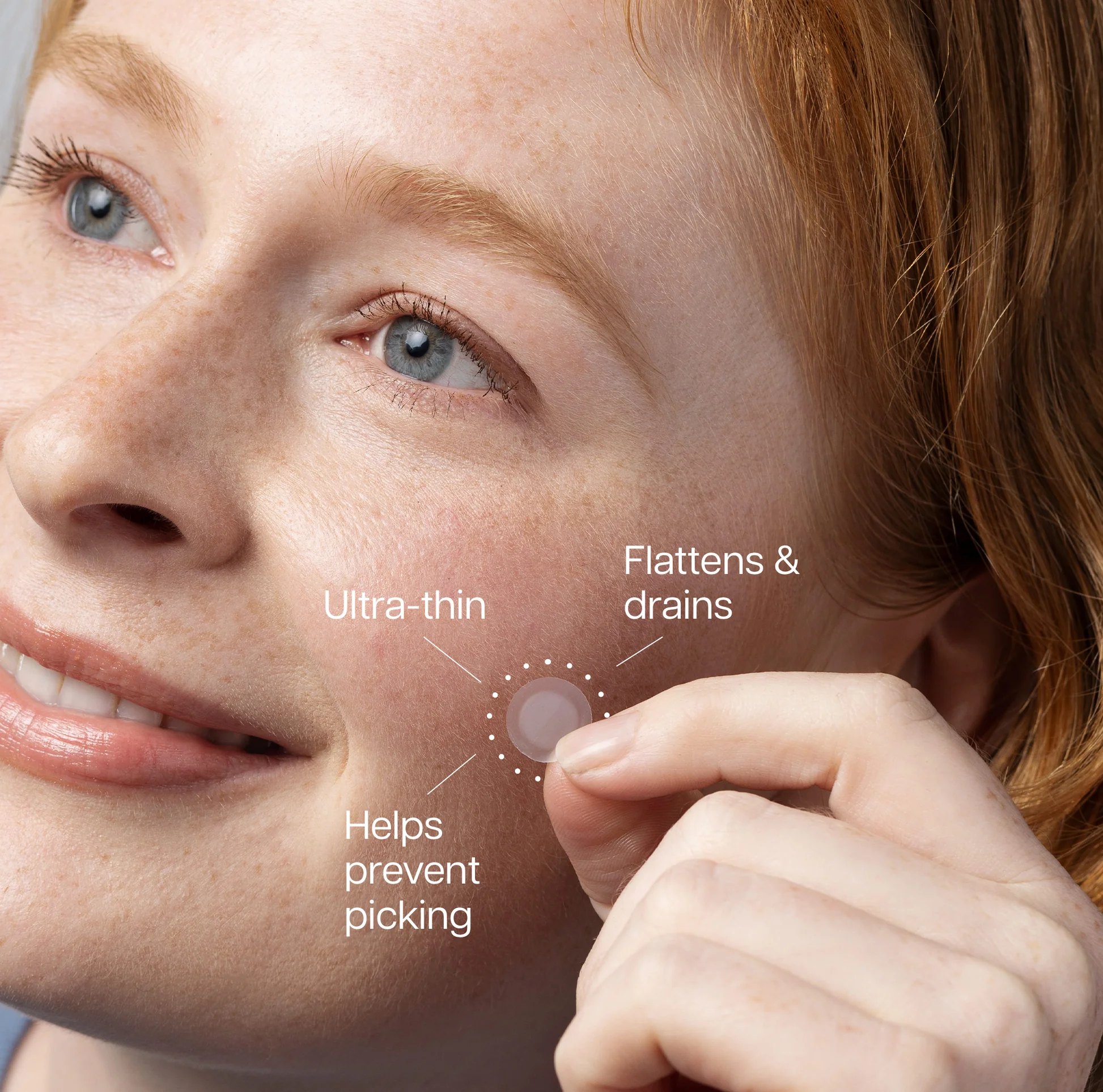 invisiClear™ Hydrocolloid Spot Patches (24 Patches) - Image 4