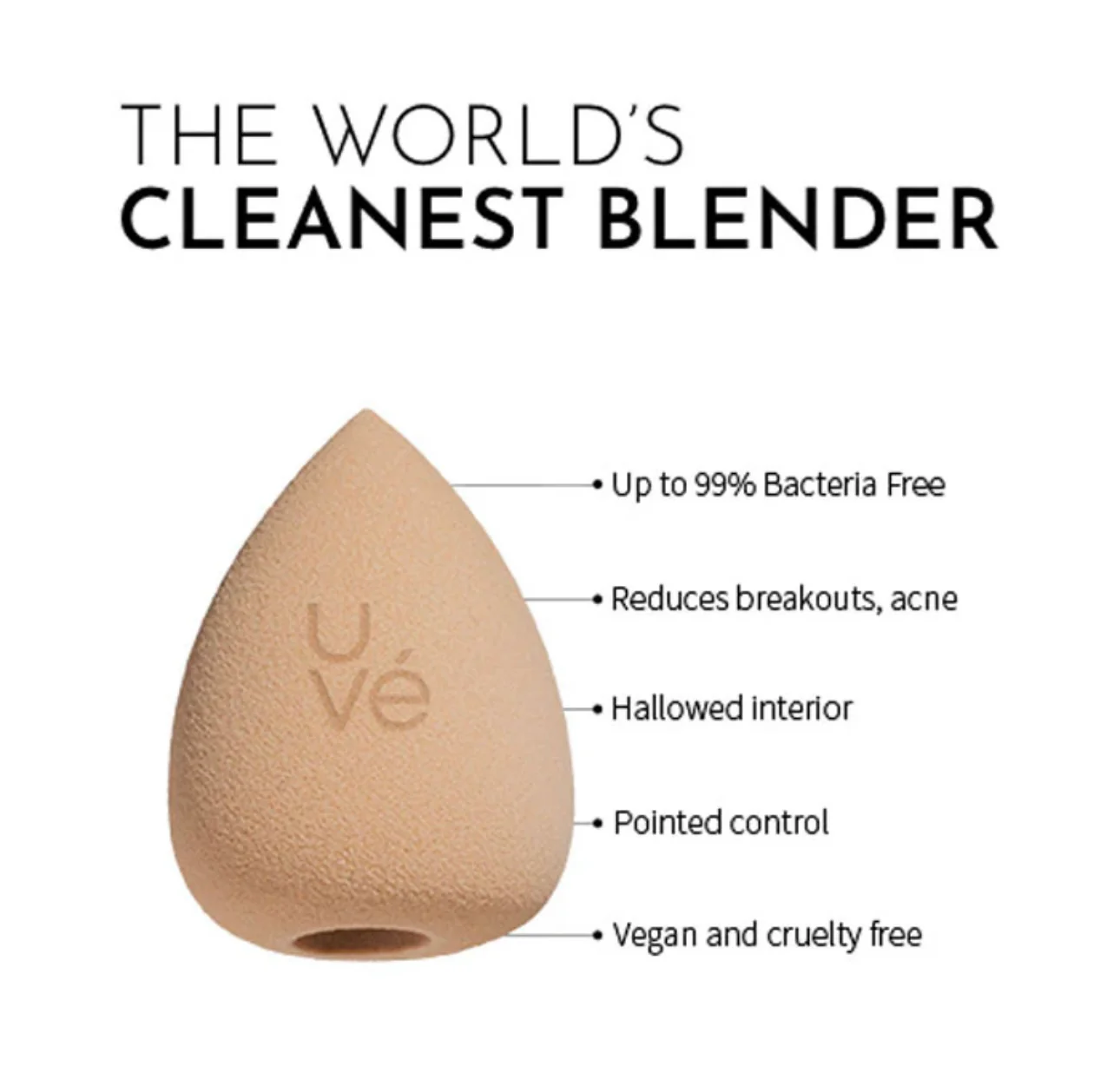 PURE Halo Antimicrobial Makeup Sponge - Image 2